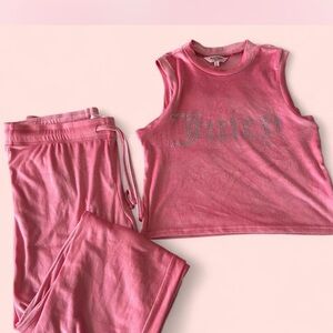 Juicy Couture Pink lounge set